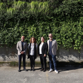 Scuola Pertini, inaugurata la parete verde realizzata per l’iniziativa Nitto Atp Finals Torino Green Project