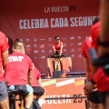 Fabiu Aru "pedala con la Vuelta"