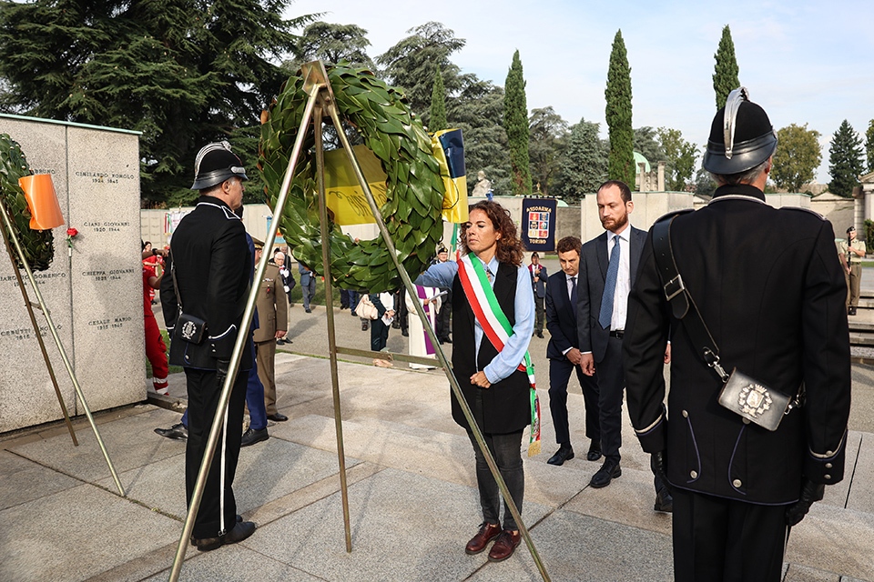 Commemorato al Cimitero Monumentale l’82° Anniversario dell’Armistizio dell’8 settembre 1943
