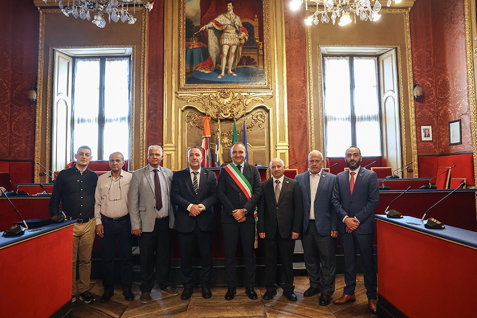 Il sindaco Lo Russo incontra una delegazione di sindaci dei territori palestinesi