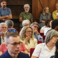 Palazzo Civico, sala Colonne: conferenza stampa di presentazione della V edizione del Festival dell’Accoglienza