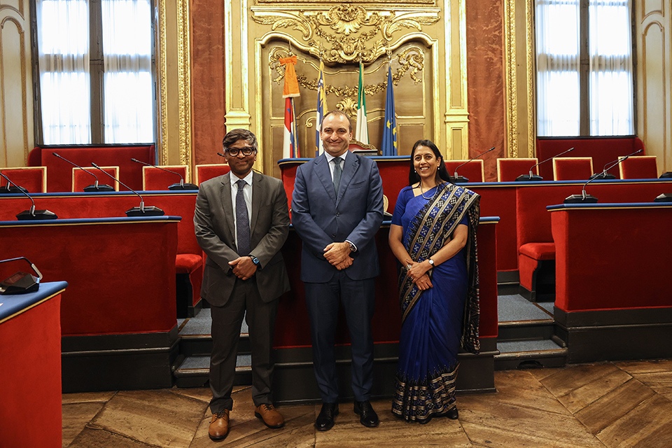 Lo Russo incontra l’Ambasciatrice dell’India in Italia Vani Rao: Torino pronta al dialogo con Tata per il futuro di Iveco