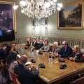 L’arte al centro della visita ufficiale della delegazione della Repubblica di Lituania
