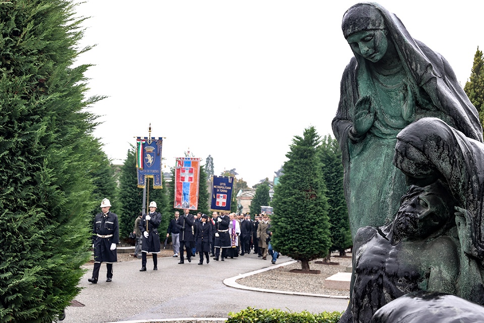 Commemorazione per la Giornata dei Defunti al Cimitero Monumentale di Torino
