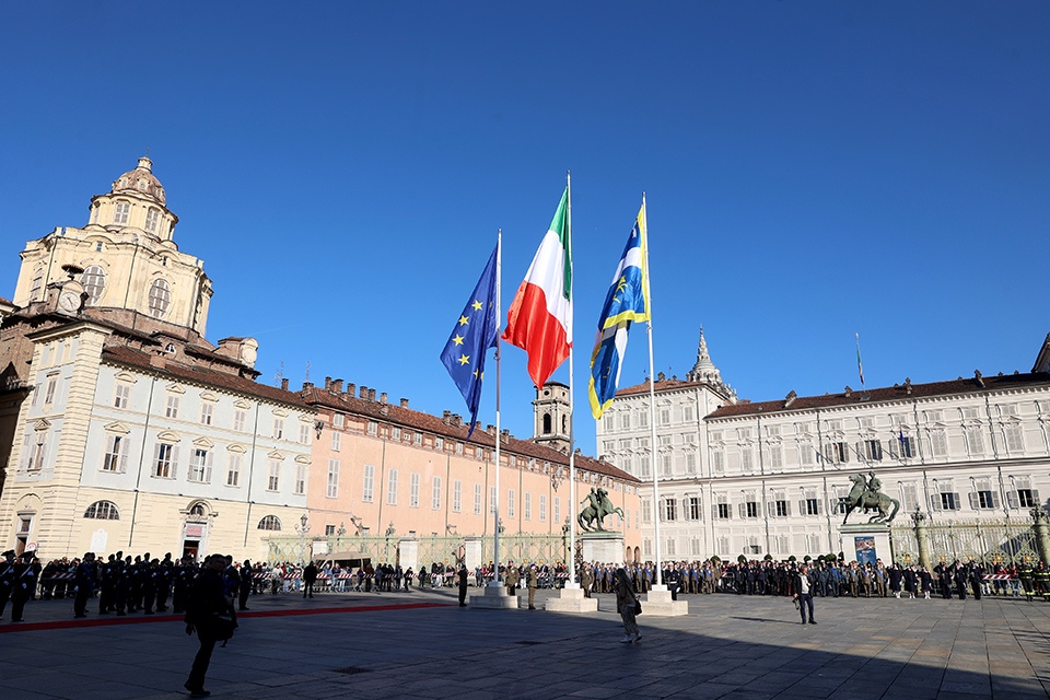 Torino celebra il Giorno dell’Unità Nazionale e la Giornata delle Forze Armate