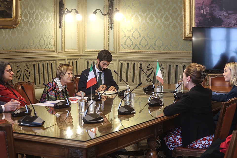 L’assessora alla Cultura Rosanna Purchia incontra una delegazione irlandese in visita istituzionale a Torino