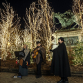 Inaugurato il Villaggio di Natale in piazza Solferino
