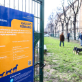 Inaugurata la nuova area cani “Galileo Ferraris” nel cuore della città