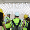 La nuova Biblioteca Civica Centrale si racconta: i volontari del servizio civile in visita al cantiere