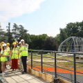 La nuova Biblioteca Civica Centrale si racconta: i volontari del servizio civile in visita al cantiere