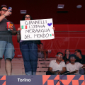 I tifosi sugli spalti del Palavela