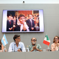 Torino rende omaggio a Taty Almeida, storica madre di Plaza de Mayo e cittadina onoraria