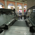 Le scale mobili della zona centrale