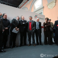 Un momento della conferenza stampa
